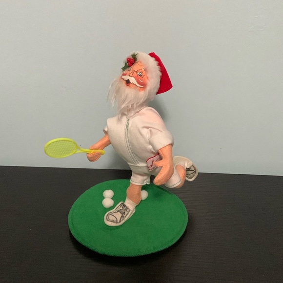 Annalee Santa Tennis Player with Racket - Picture 1 of 5